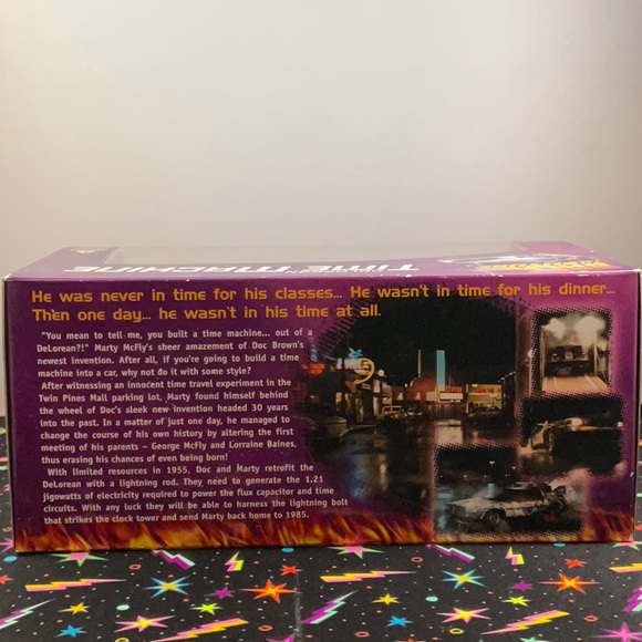 Sealed Welly Back to the Future Delorean Time Machine - Picture 3 of 13